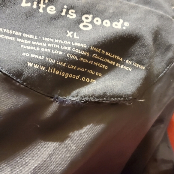 Life Is Good Short-sleeved Golf Jacket - Picture 3 of 4